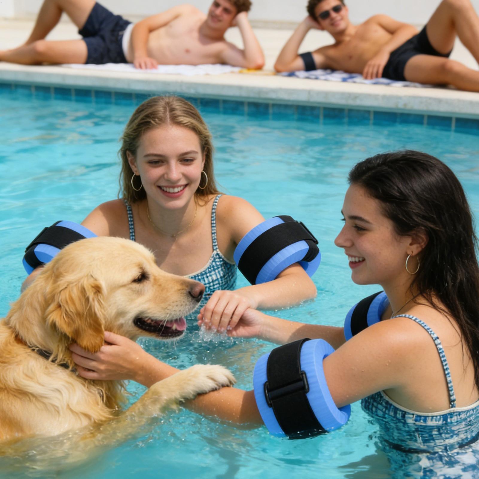 2pcs Foam Swimming Float Ring  - огляд і ціна Aquatic Sports Swimming