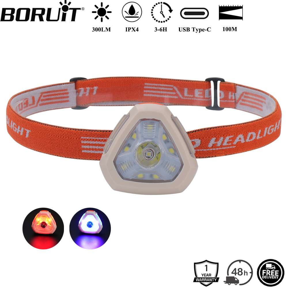 BORUiT 300LM Cap Clip LED Head - огляд і ціна Aquatic Sports Hat
