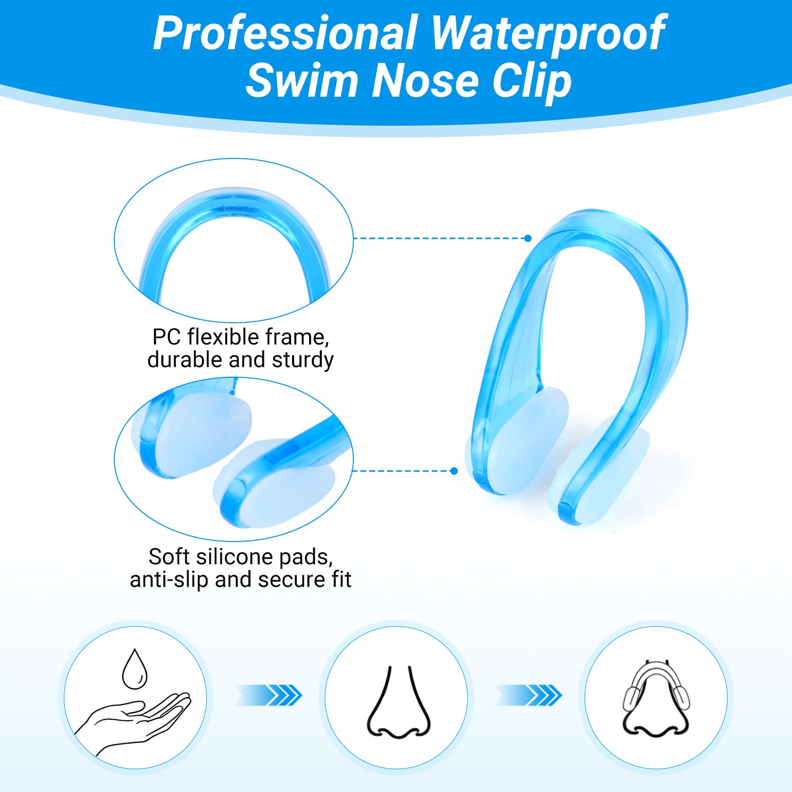 Waterproof Silicone Swimming N - огляд і ціна Aquatic Sports Swimming
