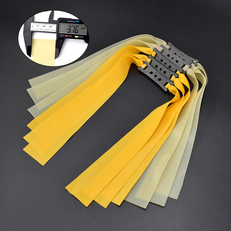 3pcs 3.7cm Large Slingshot Hun - огляд і ціна Speargun Rubber Band