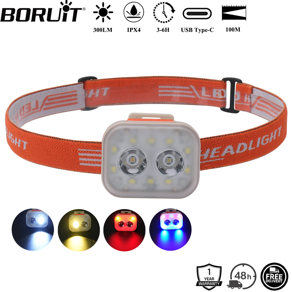 BORUiT 300LM Cap Clip LED Head - огляд і ціна Aquatic Sports Hat