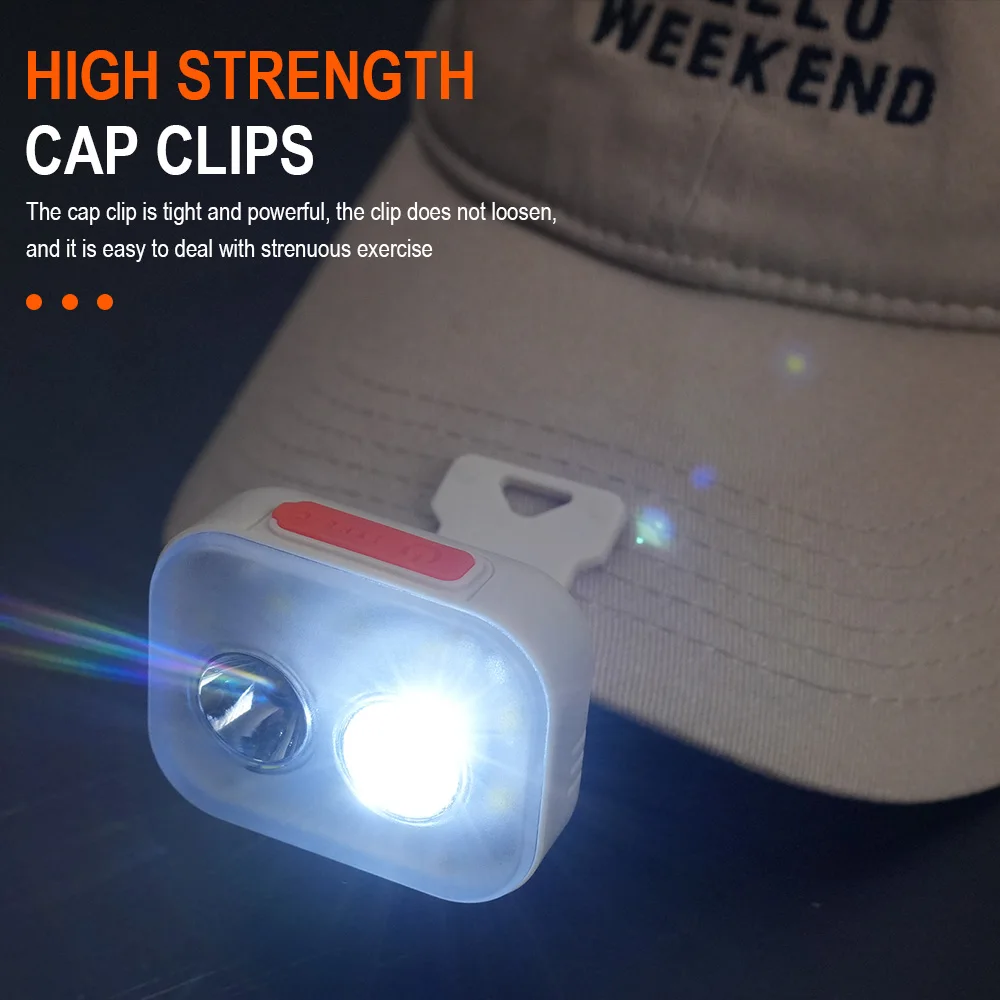 BORUiT 300LM Cap Clip LED Head - огляд і ціна Aquatic Sports Hat