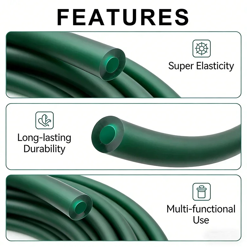 Dark Green Natural Latex Rubbe - огляд і ціна Speargun Rubber Band